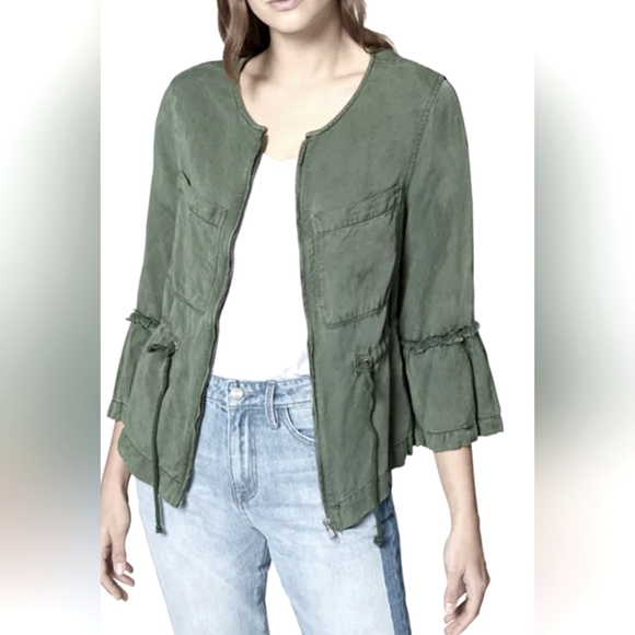Sanctuary Jackets & Blazers - Anthropologie, Bloomingdales Sanctuary Military Peplum Jacket Size S